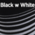 Black w White