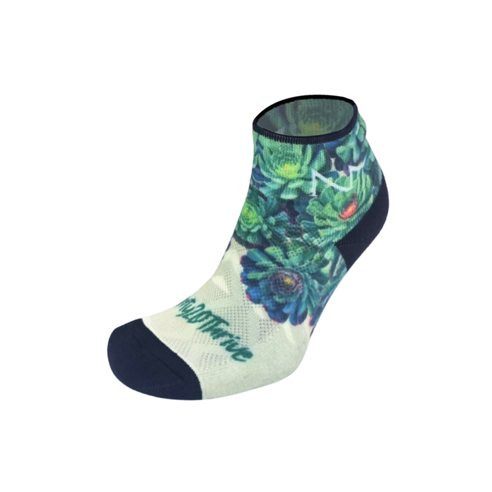 Twenty20Thrive Succulent Print Low Cut Socks