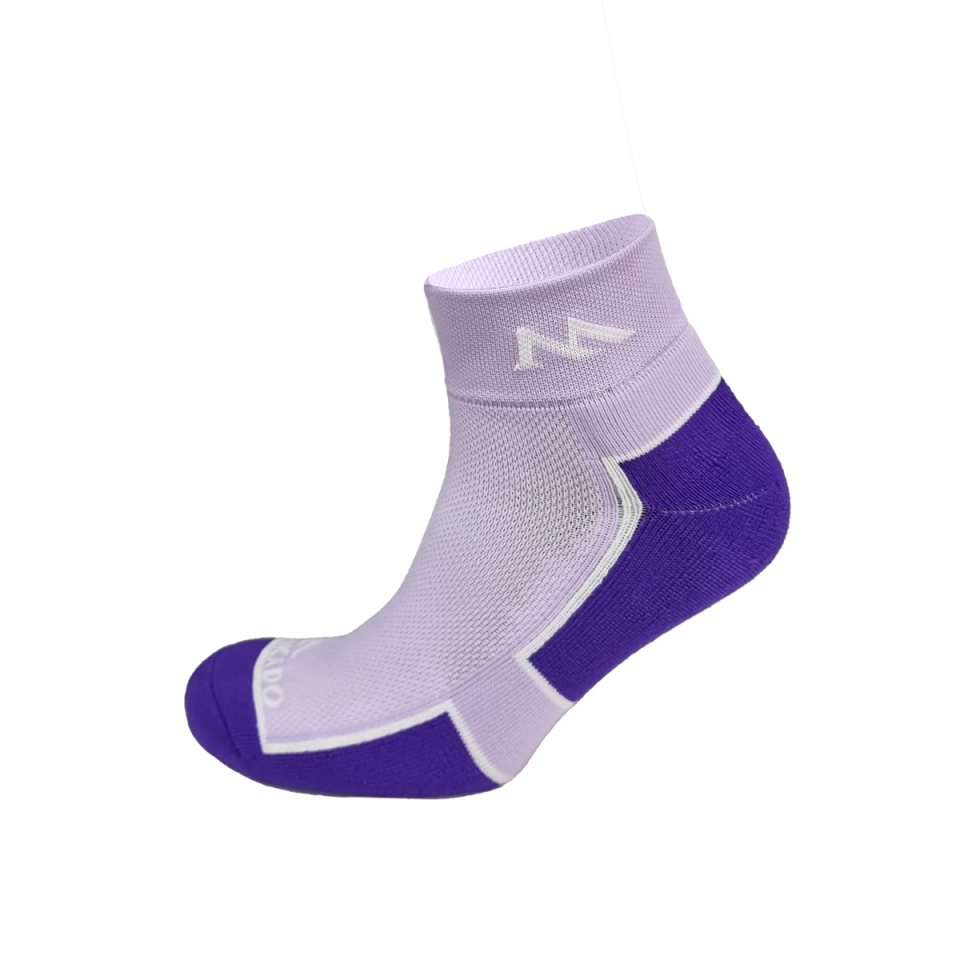 Activewear Half Cushion POLYESTER Low Cut Socks - Purple/Lilac