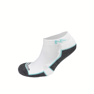 Mikado-Activewear-Polyester-Socks-Half-Cushion-XLow-Cut-in-White-Grey2